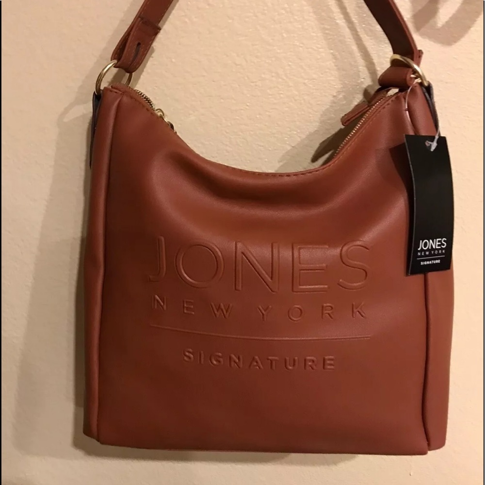 Jones New York brown purse bag NWT